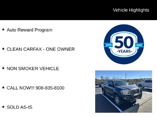 Used 2013 Toyota Tacoma Truck Access Cab