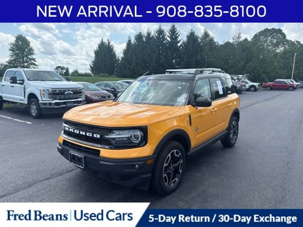 Certified 2022 Ford Bronco Sport Outer Banks SUV