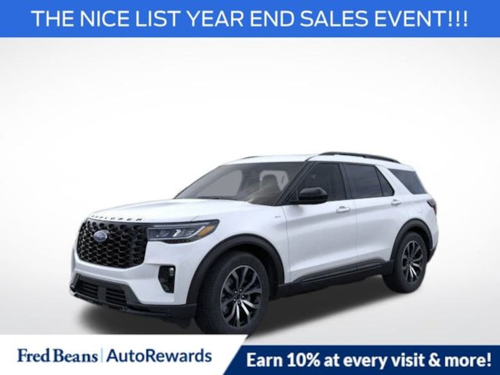 New 2025 Ford Explorer ST-Line SUV