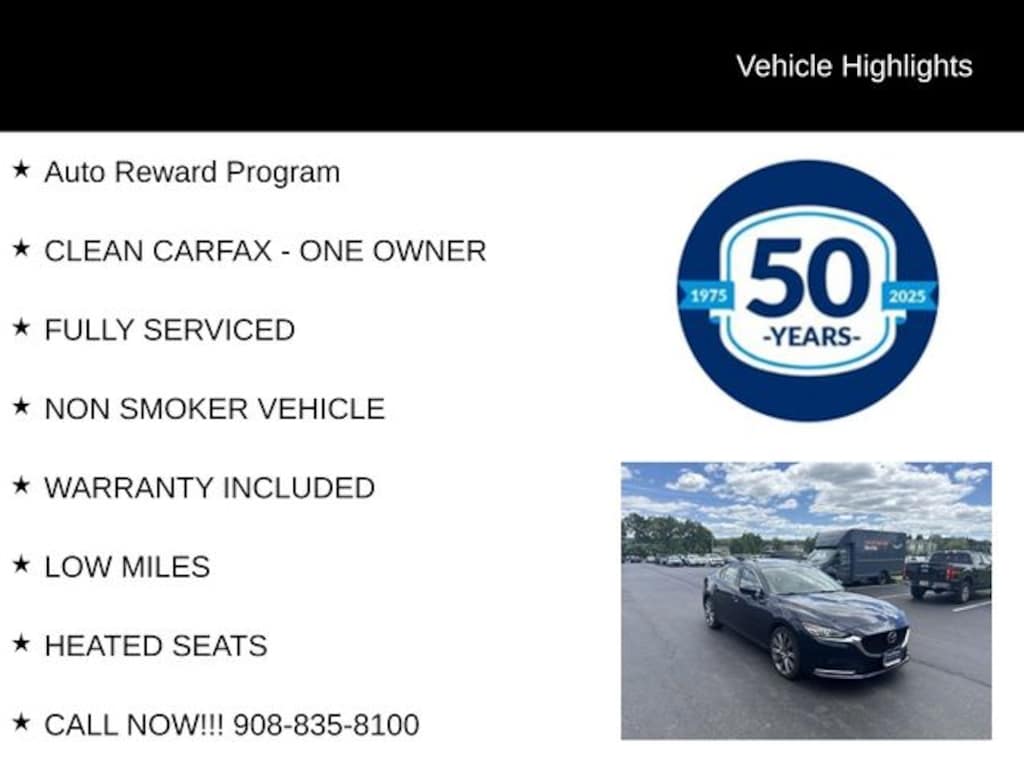 Certified 2020 Mazda 6 Grand Touring Reserve SEDAN