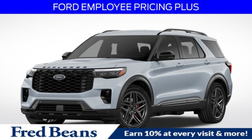 New 2026 Ford Explorer ST-Line SUV