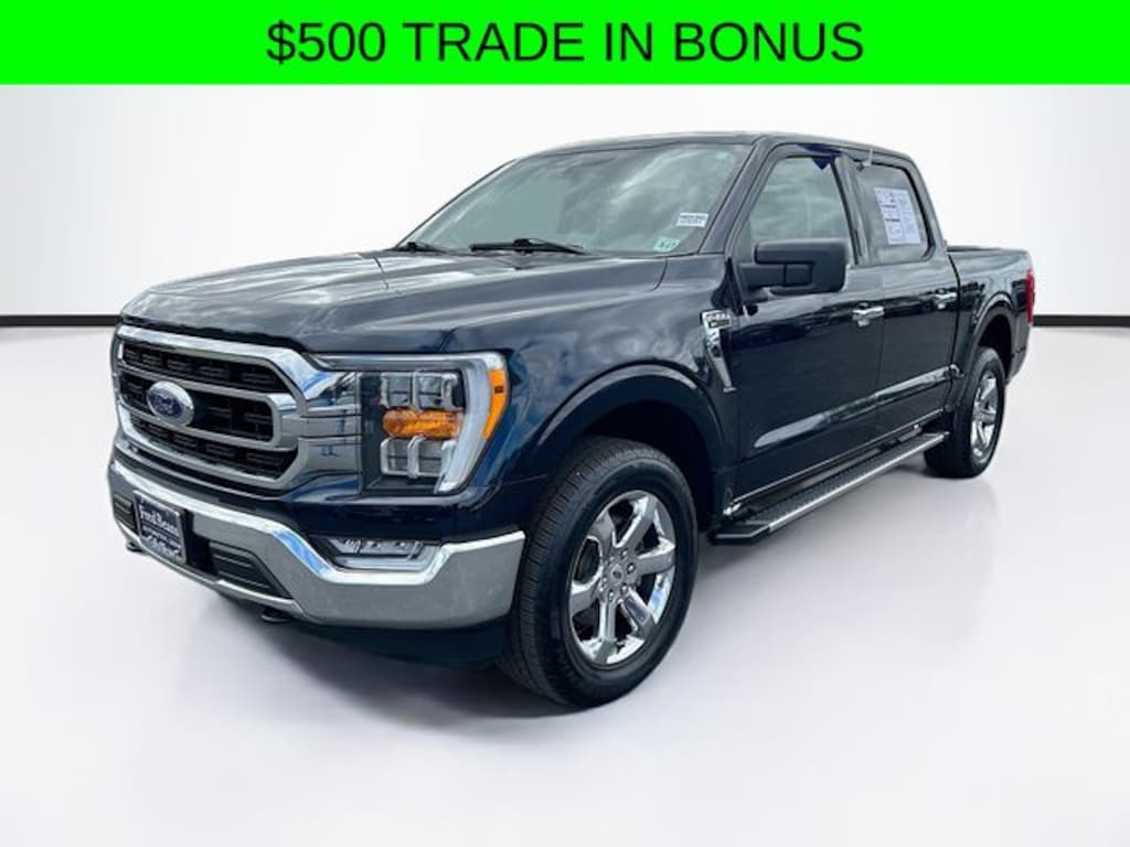 Certified 2022 Ford F-150 XLT CREW CAB SHORT BED TRUCK