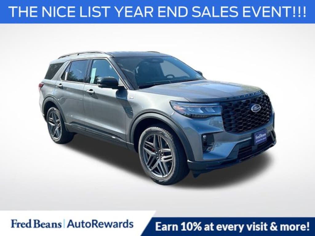 New 2025 Ford Explorer ST-Line SUV