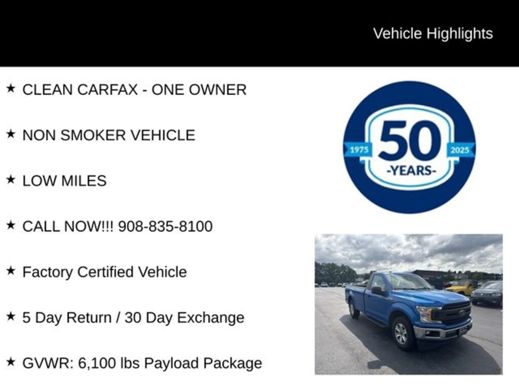 Used 2019 Ford F-150 XL Regular Cab Truck