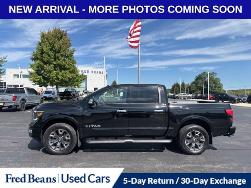 Used 2021 Nissan Titan Platinum Reserve Crew Cab Short Bed Truck