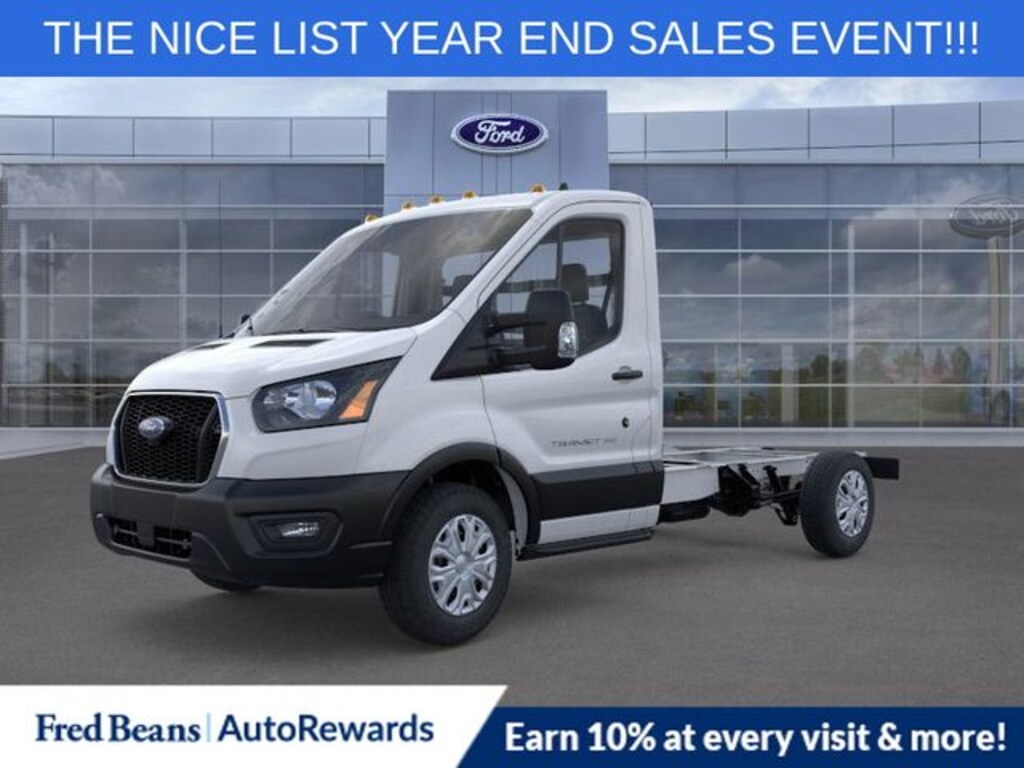 New 2025 Ford Transit-350 Cutaway Base VAN