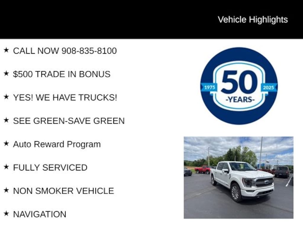 Certified 2023 Ford F-150 Limited CREW CAB SHORT BED TRUCK
