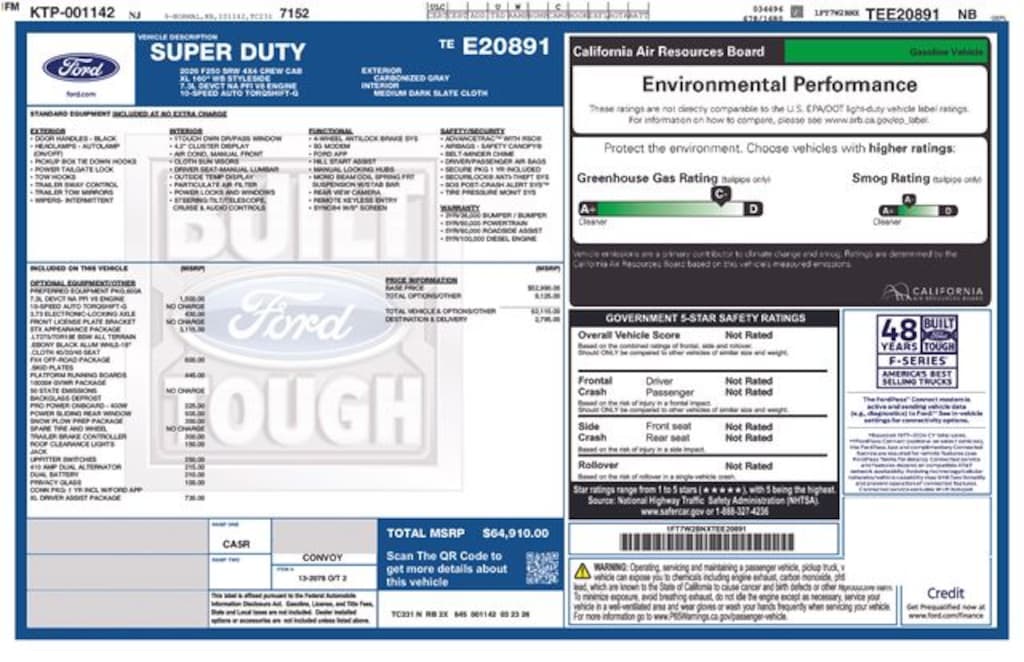 New 2026 Ford F-250 XL TRUCK