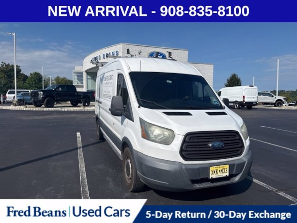 Used 2015 Ford Transit-150 148 WB Medium Roof Cargo Cargo Van