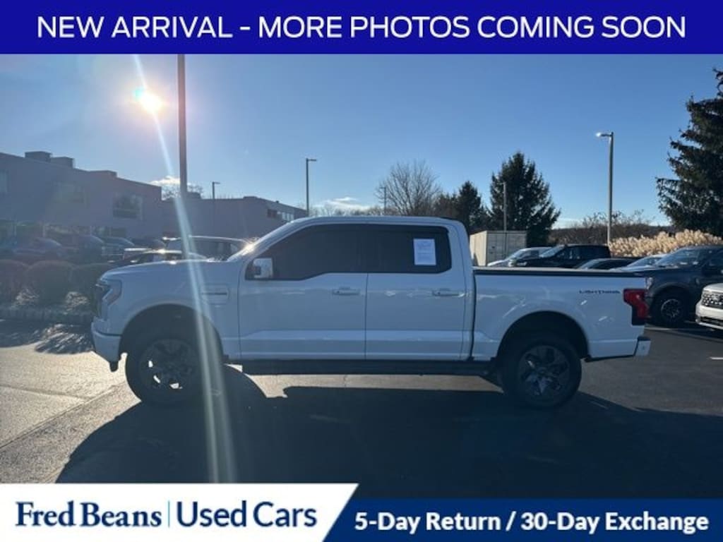 Used 2022 Ford F-150 Lightning Lariat Crew Cab Short Bed Truck