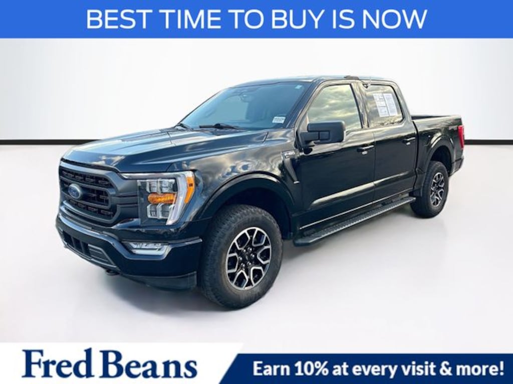 Certified 2023 Ford F-150 XLT CREW CAB SHORT BED TRUCK