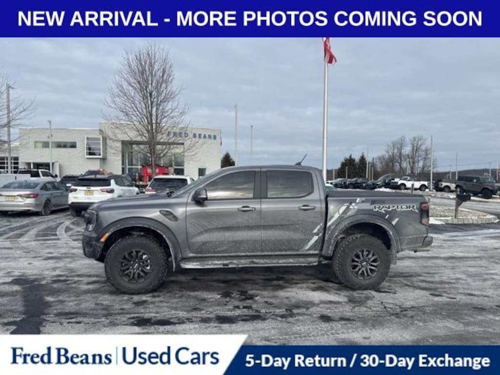 Used 2025 Ford Ranger Raptor Crew Cab Short Bed Truck