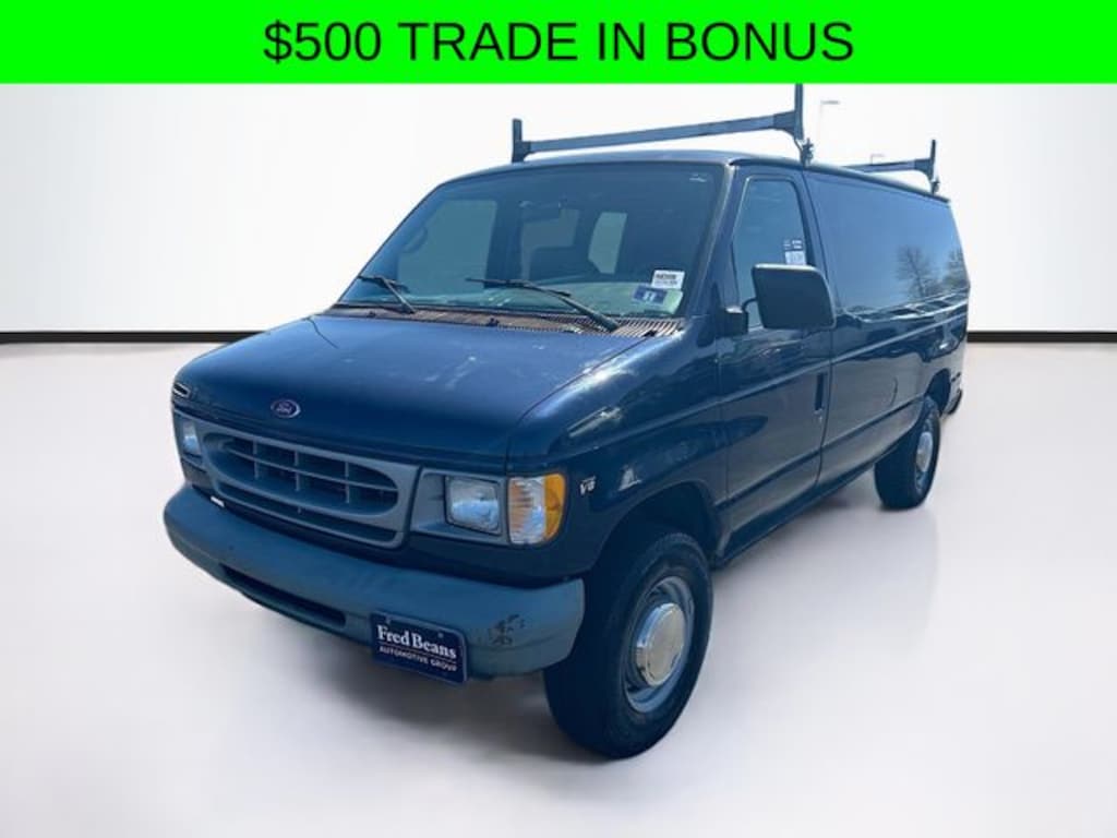 Used 2001 Ford Econoline 350 Super Duty Commercial Cargo Van