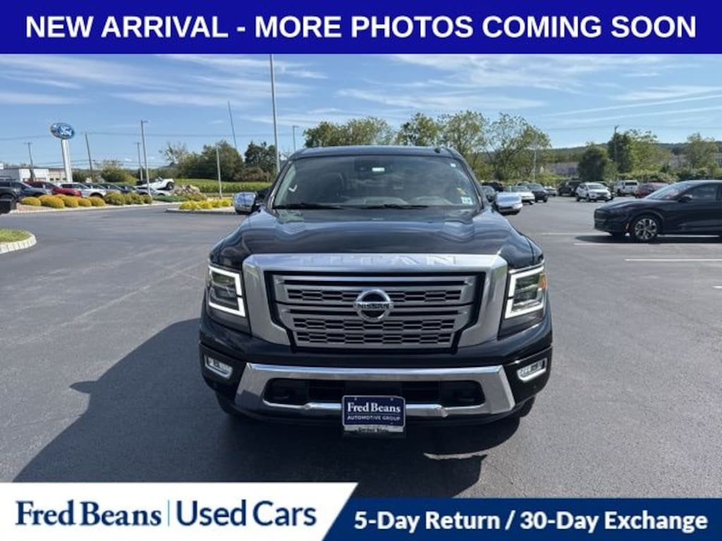 Used 2021 Nissan Titan Platinum Reserve Crew Cab Short Bed Truck