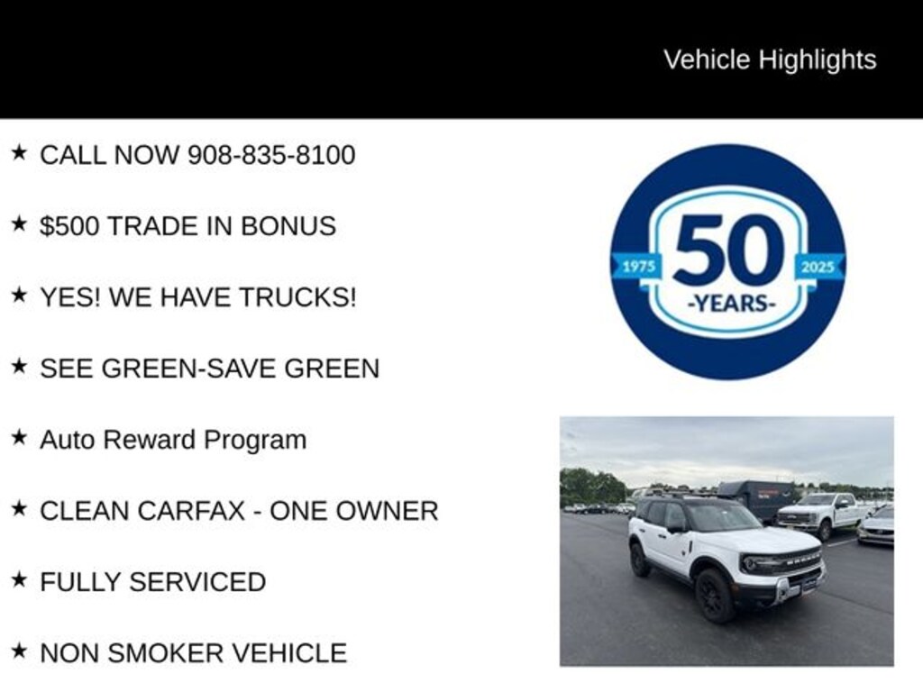 Certified 2025 Ford Bronco Sport Badlands SUV
