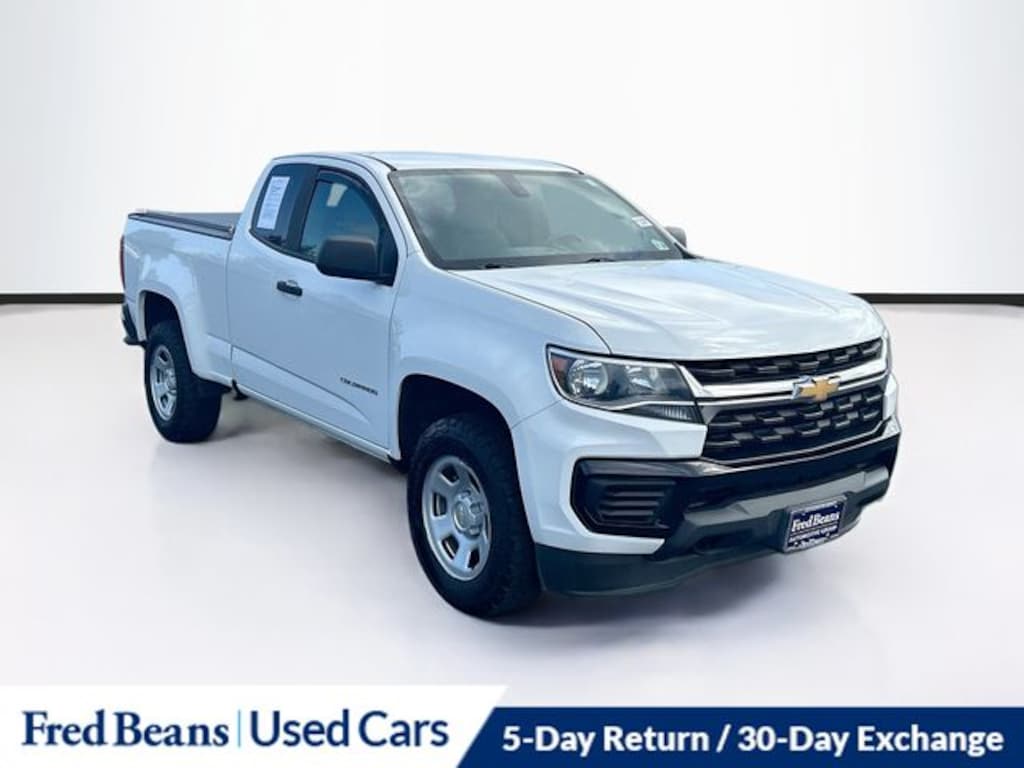 Certified 2021 Chevrolet Colorado WT EXTENDED CAB LONG BED TRUCK