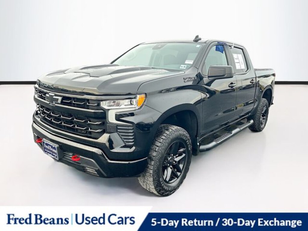 Certified 2023 Chevrolet Silverado LT Trail Boss CREW CAB SHORT BED TRUCK