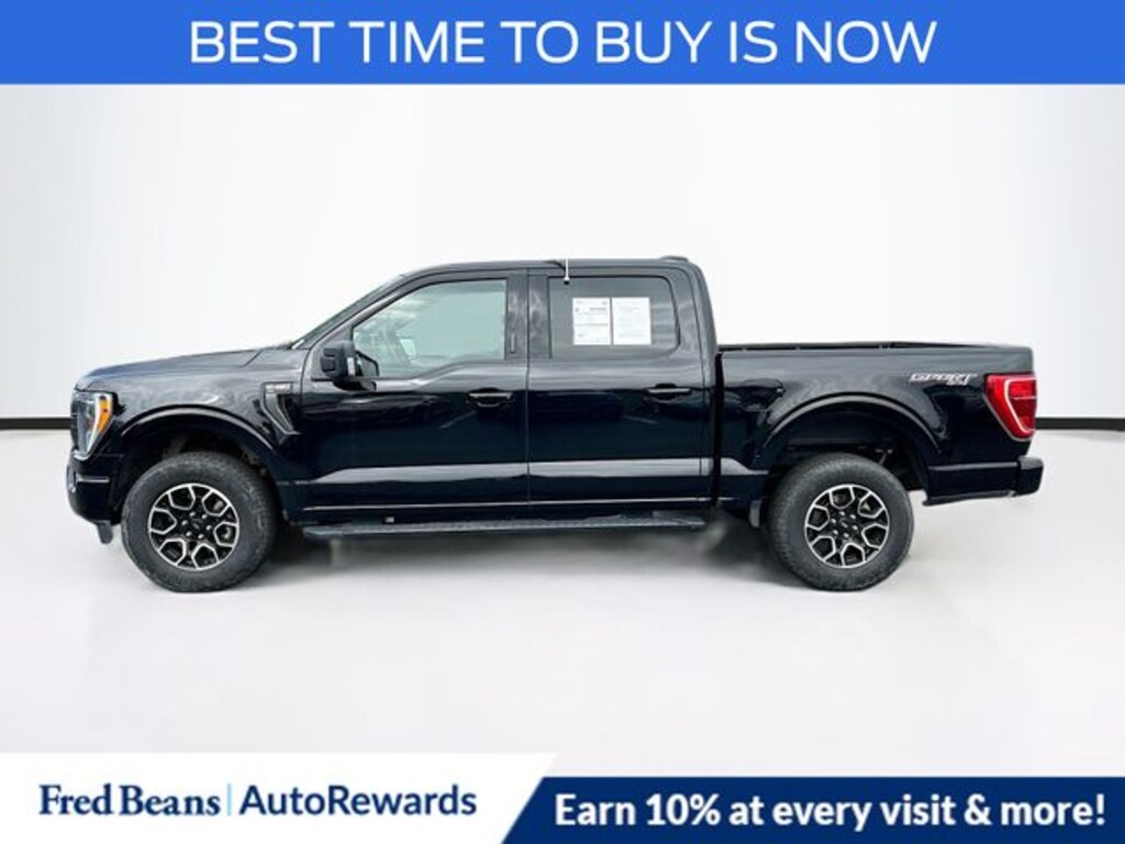 Certified 2022 Ford F-150 XLT CREW CAB SHORT BED TRUCK