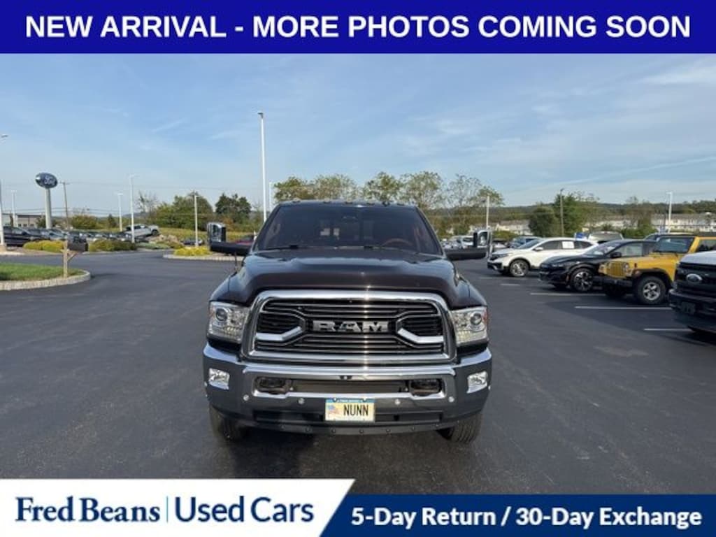 Certified 2018 Ram 3500 Laramie Longhorn CREW CAB LONG BED TRUCK