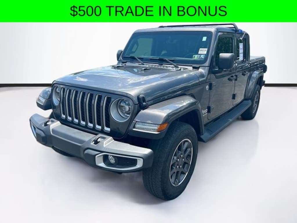 Certified 2022 Jeep Gladiator Overland CREW CAB SHORT BED TRUCK