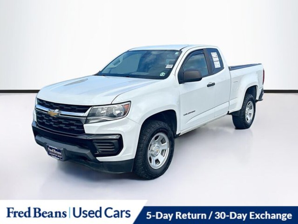 Certified 2021 Chevrolet Colorado WT EXTENDED CAB LONG BED TRUCK