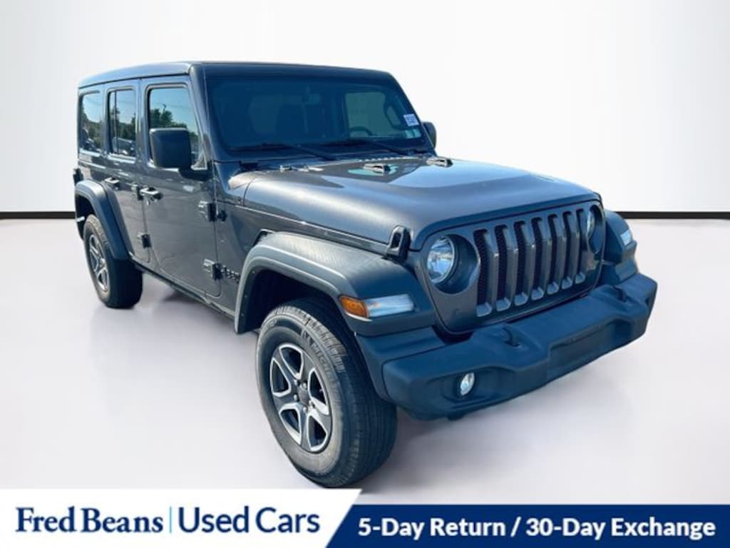 Certified 2021 Jeep Wrangler Unlimited Sport SUV