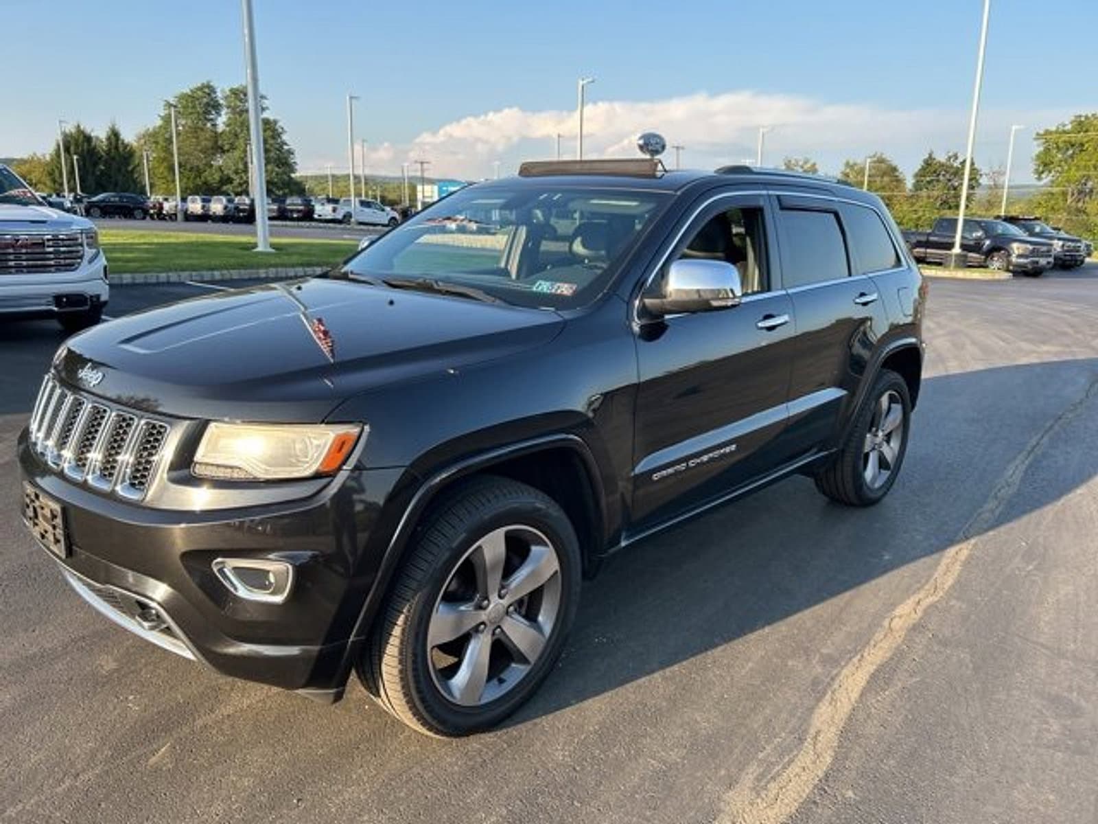 Used 2014 Jeep Grand Cherokee Overland with VIN 1C4RJFCG4EC120874 for sale in Washington, NJ