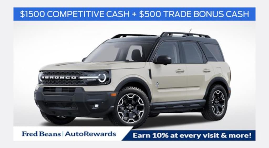New 2025 Ford Bronco Sport Outer Banks SUV