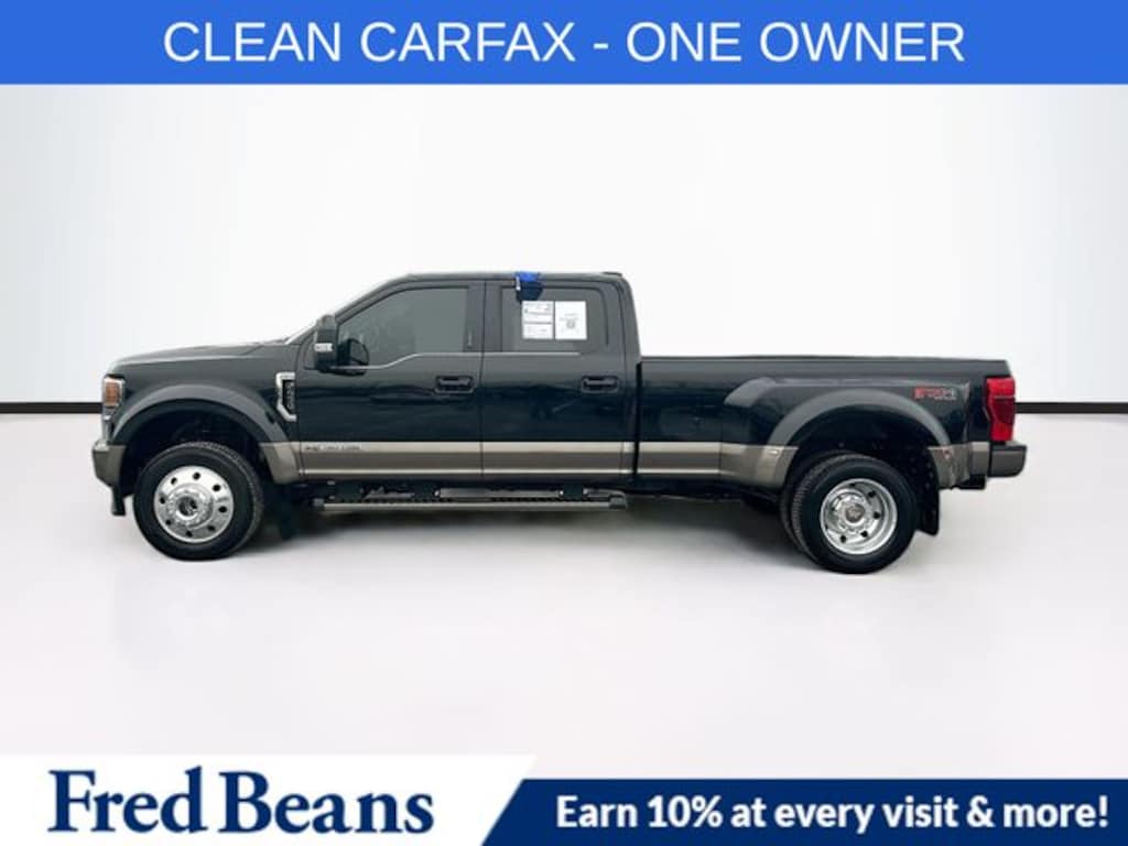 Certified 2022 Ford F-450 King Ranch DRW CREW CAB LONG BED TRUCK