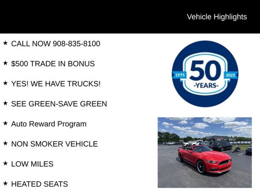 Used 2016 Ford Mustang GT Premium Convertible