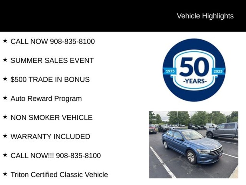 Used 2019 Volkswagen Jetta Sedan