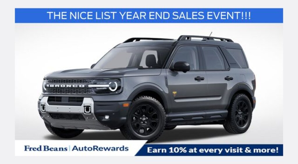 New 2025 Ford Bronco Sport Badlands SUV