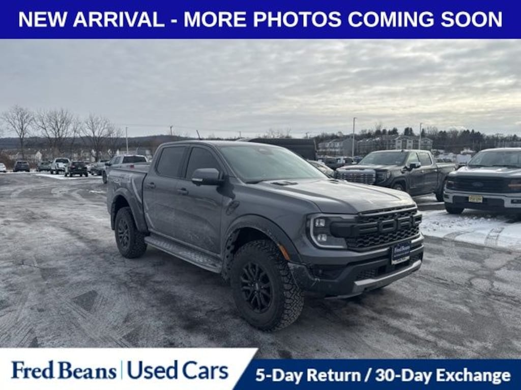 Used 2025 Ford Ranger Raptor Crew Cab Short Bed Truck