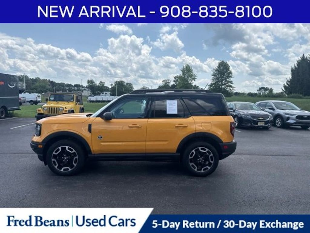 Certified 2022 Ford Bronco Sport Outer Banks SUV