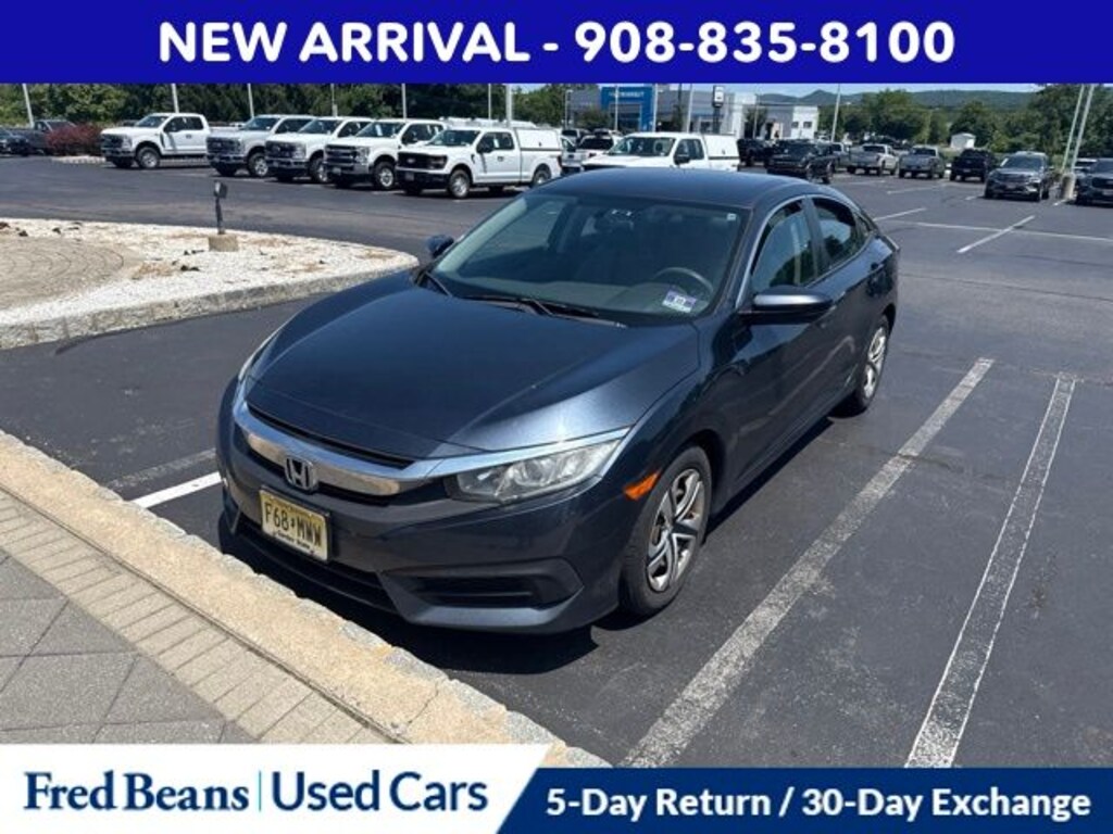 Used 2017 Honda Civic LX Sedan