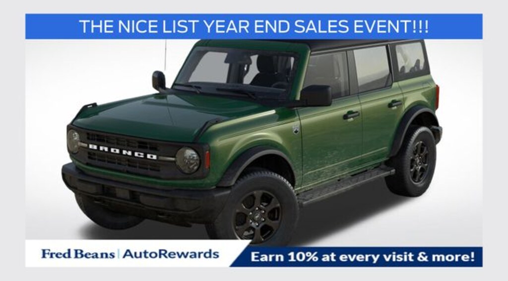 New 2025 Ford Bronco Big Bend SUV