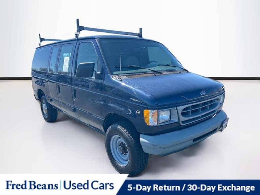 Used 2001 Ford Econoline 350 Super Duty Commercial Cargo Van