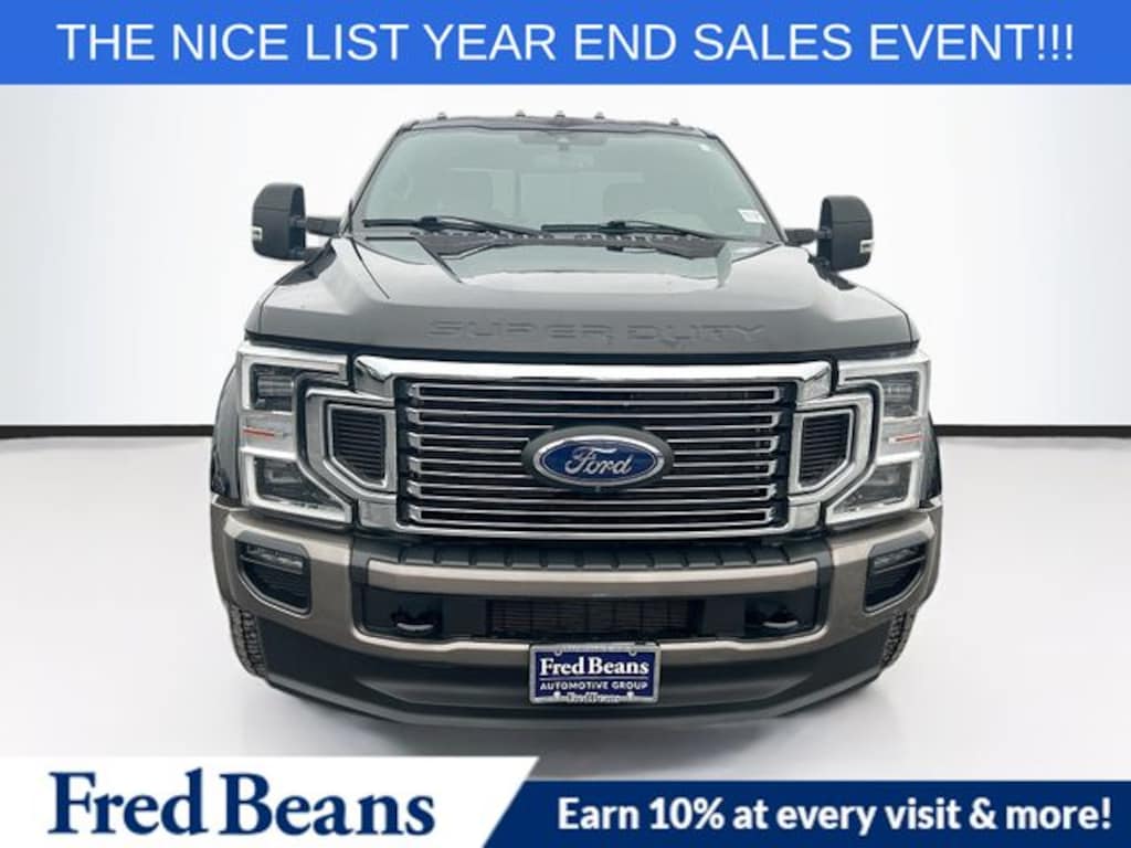 Certified 2022 Ford F-450 King Ranch DRW CREW CAB LONG BED TRUCK