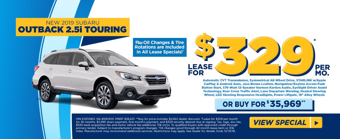 Fred Beans Subaru >> Lease A 2019 Outback Touring For 329 Mo At Fred Beans Subaru Fred Beans Subaru >> Lease A 2019 Outback Touring For 329 Mo At Fred Beans Subaru