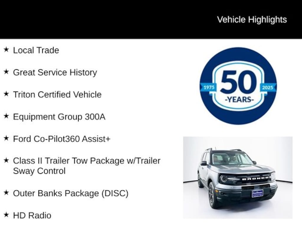 Used 2021 Ford Bronco Sport Outer Banks SUV