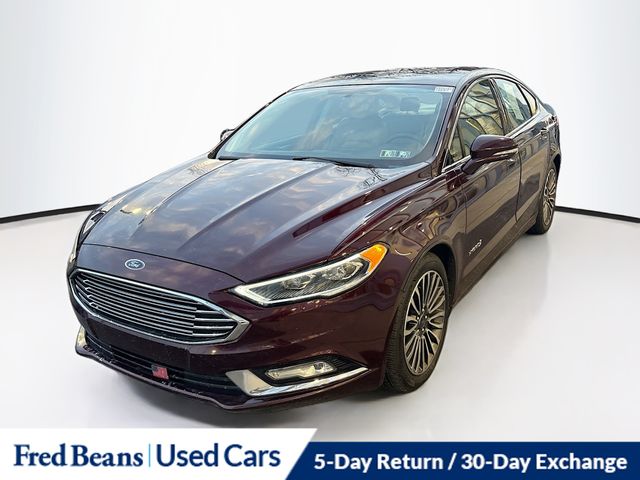 Certified 2017 Ford Fusion Hybrid SE with VIN 3FA6P0LU6HR161121 for sale in Doylestown, PA