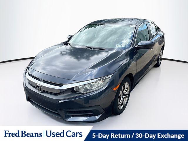 Used 2017 Honda Civic LX with VIN 2HGFC2F53HH555050 for sale in Abington, PA