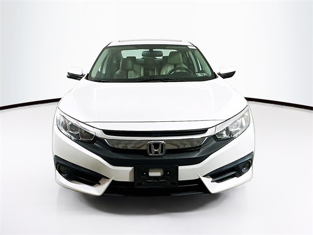 Used 2017 Honda Civic EX-L with VIN 19XFC1F72HE206810 for sale in Doylestown, PA