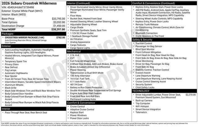 2026 Subaru Crosstrek Wilderness - Photo 11