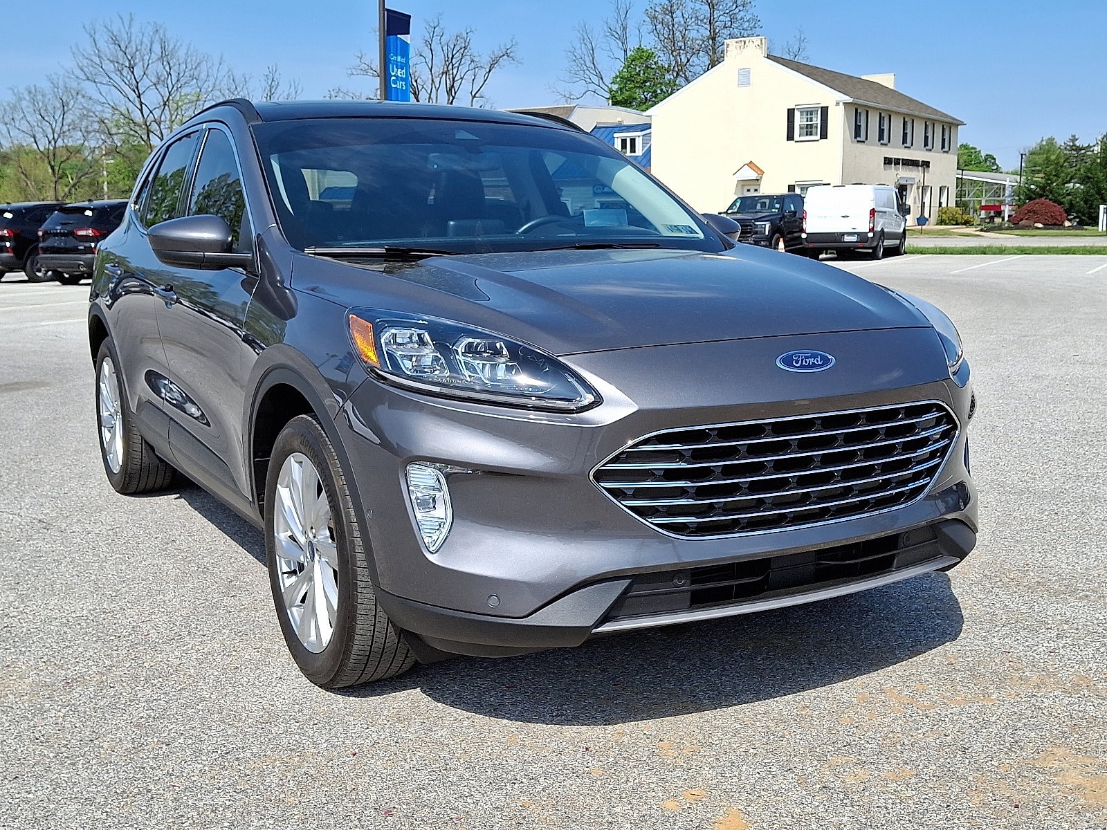 Certified 2022 Ford Escape Titanium with VIN 1FMCU9J97NUA10877 for sale in Doylestown, PA