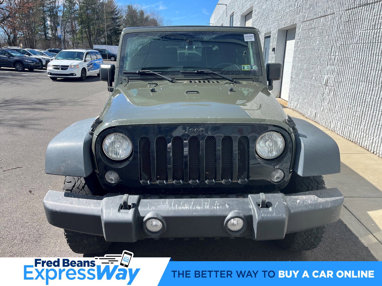 Used 2015 Jeep Wrangler For Sale at Fred Beans Lincoln | VIN:  1C4AJWAG7FL745593