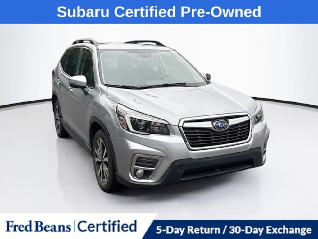 Certified 2021 Subaru Forester Limited SUV