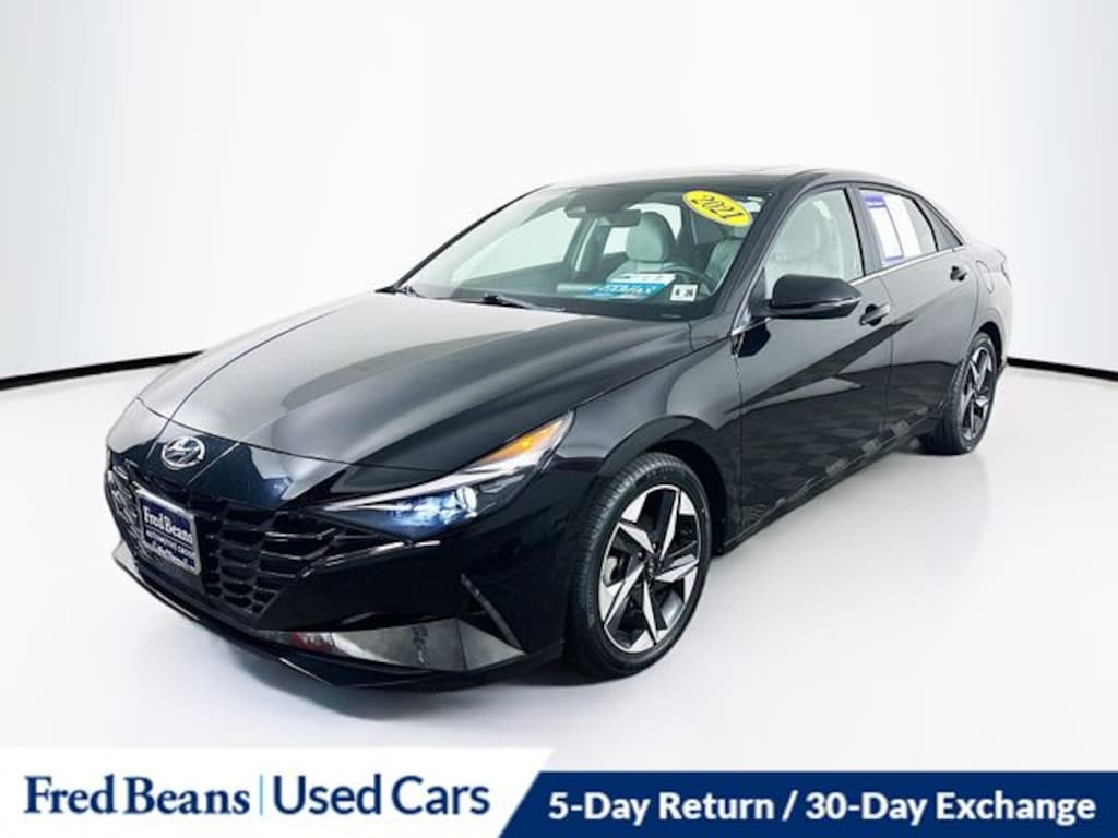 Used 2021 Hyundai Elantra HEV Limited Sedan