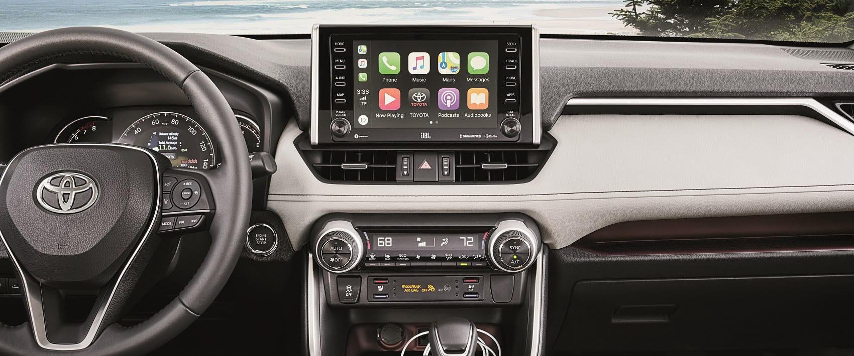 2021 Toyota RAV4 Interior Fred Beans Toyota Of Flemington