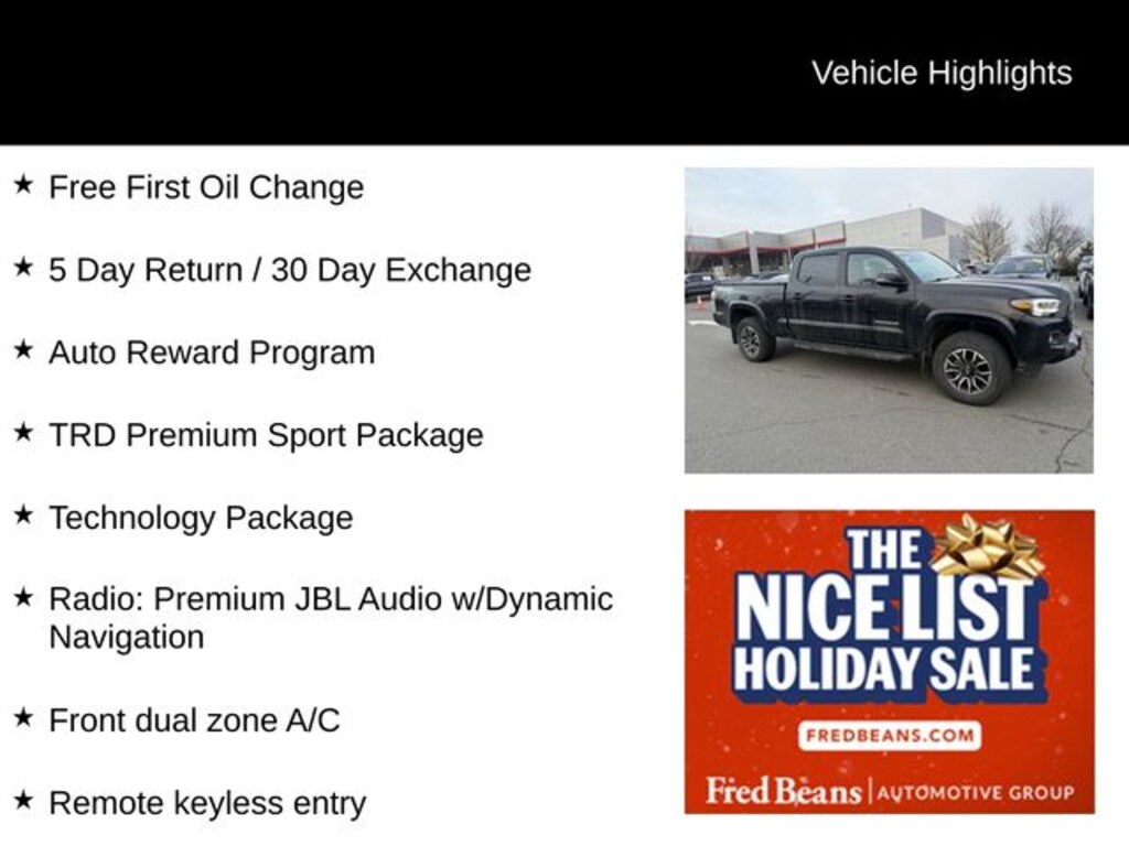 Used 2023 Toyota Tacoma Truck Double Cab